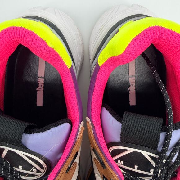 MCQ Alexander McQueen Swallow Daku Trainers Almond Multi Sneaker Leather EU45 - Picture 7 of 9